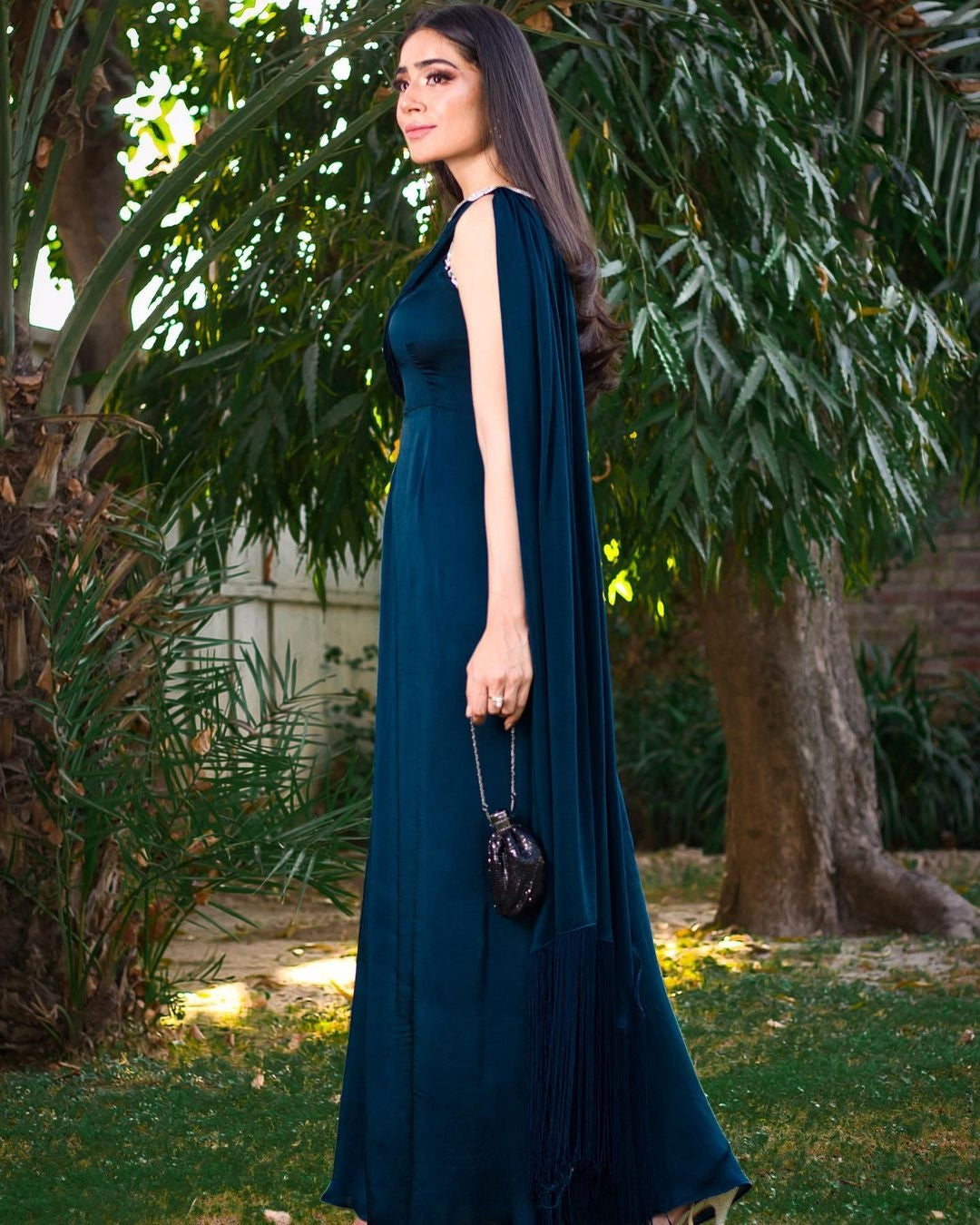 DROP 2 - TEAL SHIRT SARI