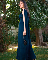 DROP 2 - TEAL SHIRT SARI