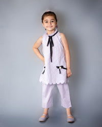 LILAC QUILTED OUTFIT