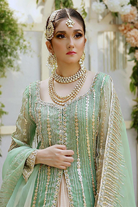 ORGANZA GOWN MINT GREEN