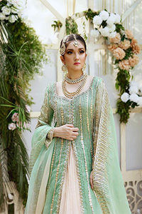 ORGANZA GOWN MINT GREEN