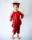 RED HOT BOW DRESS
